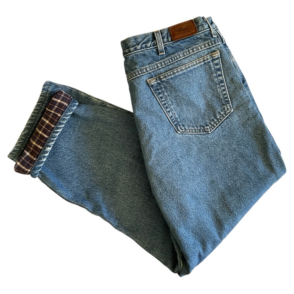 Vintage LL Bean Double L Classic Fit Jeans 38x30